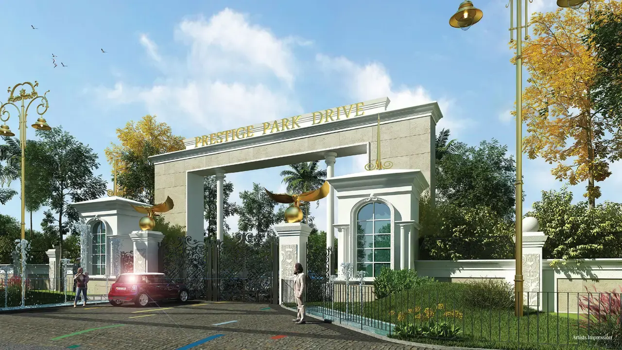 Prestige Park Drive in Devanahalli (artist&rsquo;s impression)