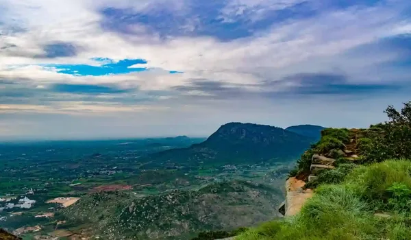 Skandagiri dawn trek hill near Devanahalli